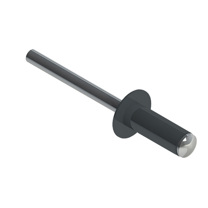 Заклёпка вытяжная Daxmer 4,0х10 RAL 7012 (750шт) нерж/нерж